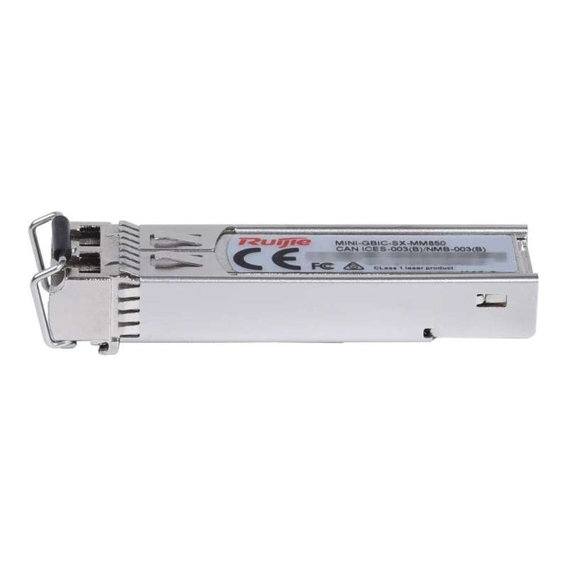 Ruijie Networks MINI-GBIC-SX-MM850 1000BASE-SX SFP 850-nm 550-m DDM Duplex LC MMF Optical Transce...