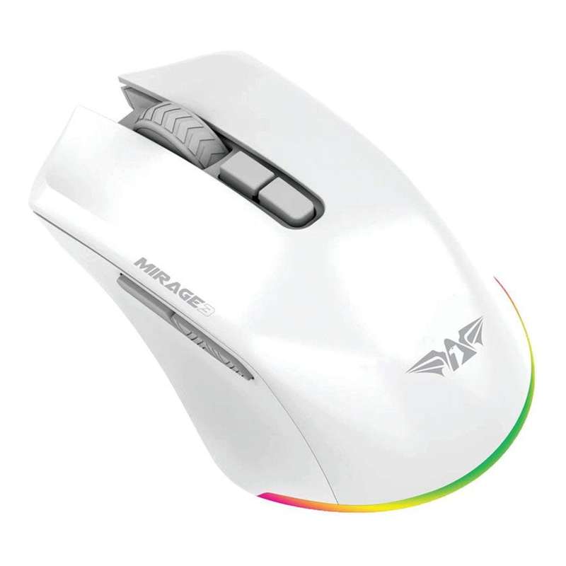 Armaggeddon Mirage VII Bluetooth Wireless Gaming Mouse White MIRAGEVIIWHT