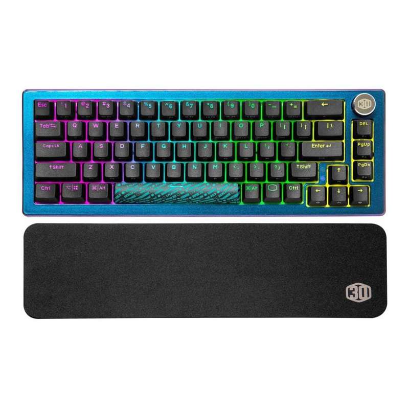 Cooler Master MK721 30th Anniversary Edition Chameleon Colorway Kailh Box V2 Red Wireless Gaming ...