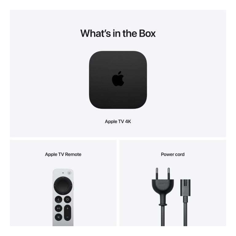 Apple TV 4K Wi-Fi Ethernet with 128GB Storage