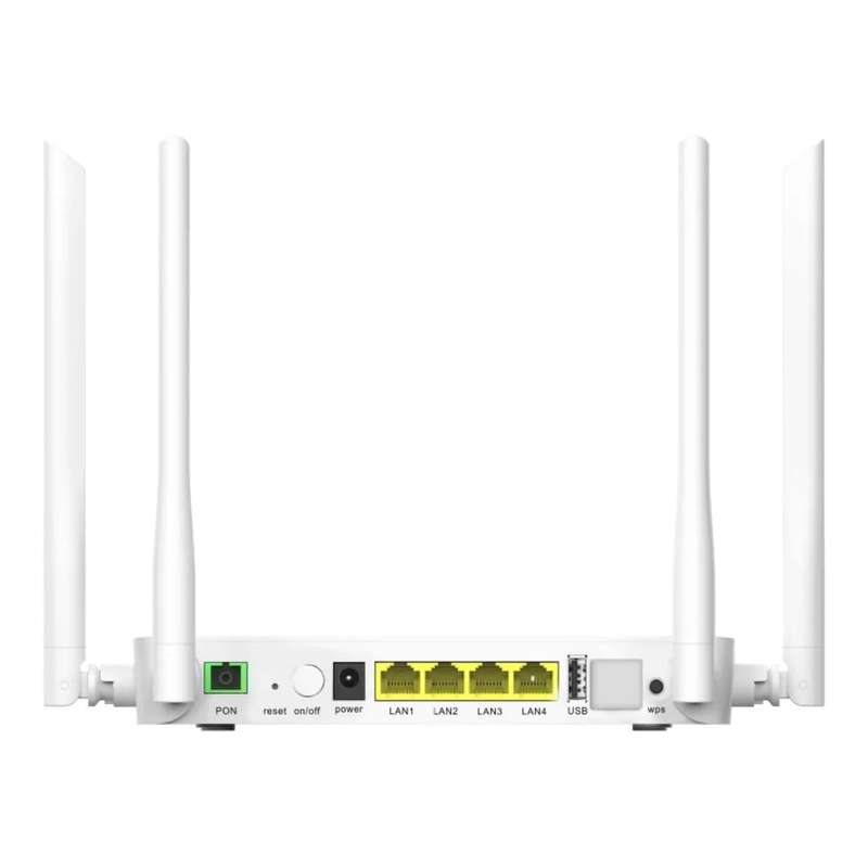 Acconet Wi-Fi 6 xPON 4-port Gigabit Wireless ONU/ONT Home Gateway Unit MP-X431RQ