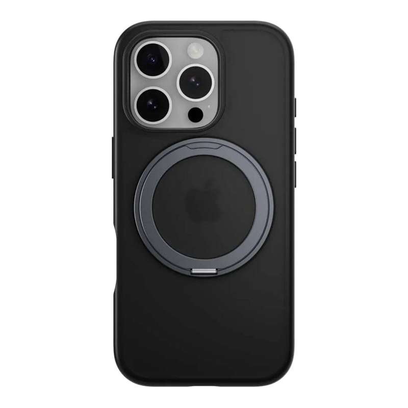 MagEasy MagStand 360 M Protective Phone Case for iPhone 16 Pro - Black MPH66P262BK24