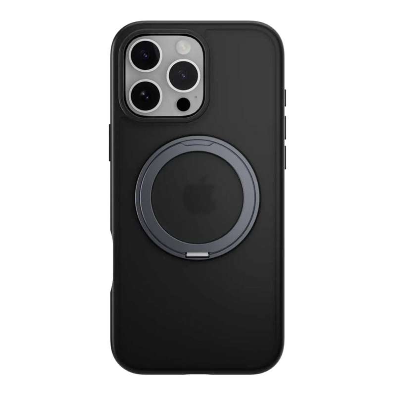 MagEasy MagStand 360 M Protective Phone Case for iPhone 16 Pro Max - Black MPH67P262BK24