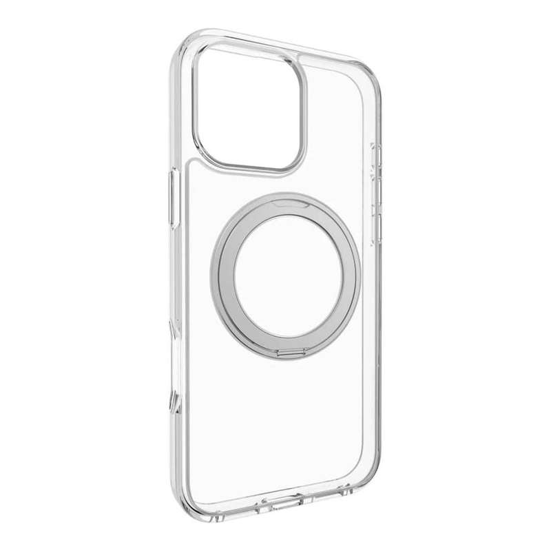 MagEasy MagStand 360 M Protective Phone Case for iPhone 16 Pro Max - Transparent
