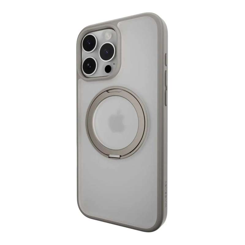 MagEasy MagStand 360 M Protective Phone Case for iPhone 16 Pro Max - Titanium