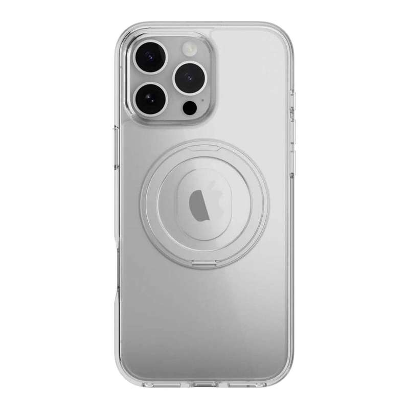 MagEasy MagStand 360 M Protective Phone Case for iPhone 16 Pro Max - Transparent