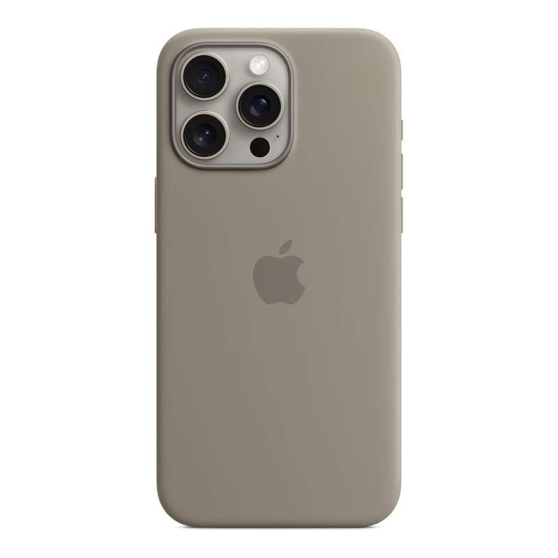 Apple iPhone 15 Pro Max Silicone Clay Case with MagSafe Support