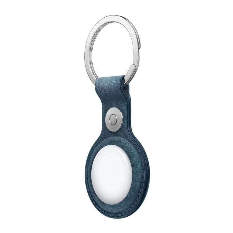Apple FineWoven Key Ring for AirTag Pacific Blue MT2K3ZM/A