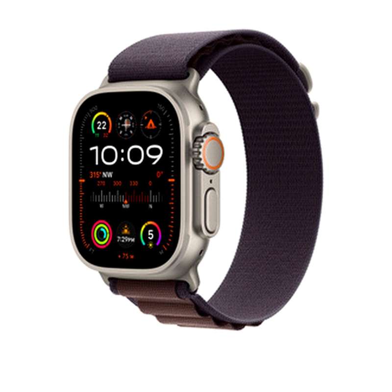 Apple 49mm Indigo Alpine Medium Loop MT5Q3ZM/A