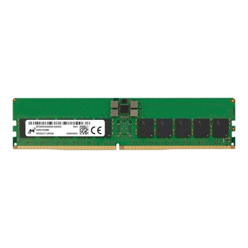 Micron 32GB DDR5 4800MHz ECC R-DIMM Memory Module MTC20F1045S1RC48BR