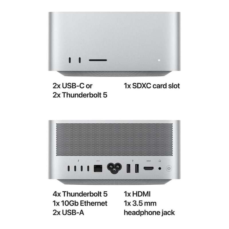 Apple Mac Studio Mini PC - Apple M4 Max 512GB SSD 36GB RAM macOS