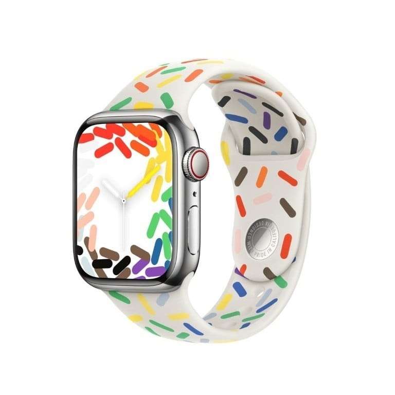 Apple 41mm Pride Edition M/L Sport Band MUQ23ZM/A