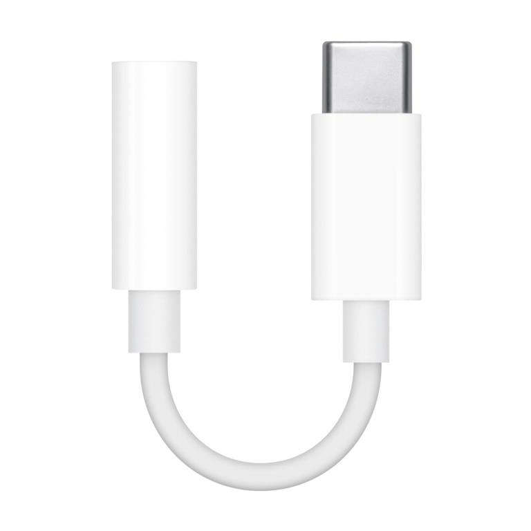 Apple USB-C to 3.5mm Headphone Jack Adapter White MW2Q3ZM/A