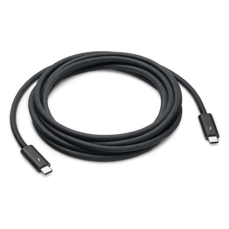 Apple Thunderbolt 4 Pro Braided Cable 3m Black MW5H3ZM/A
