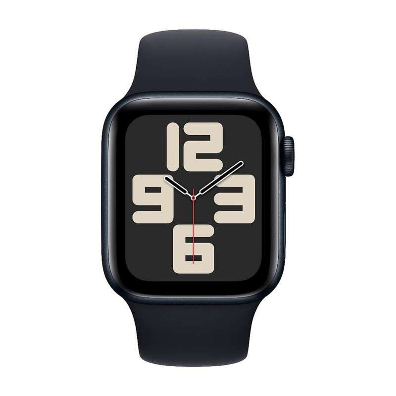 Apple Watch SE GPS 40mm Midnight Aluminium Case with Midnight Sport Band S/M