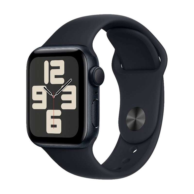 Apple Watch SE GPS 40mm Midnight Aluminium Case with Midnight Sport Band S/M