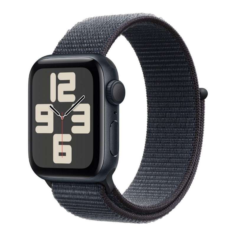 Apple Watch SE GPS 40mm Midnight Aluminium Case with Ink Sport Loop MXEA3QA/A