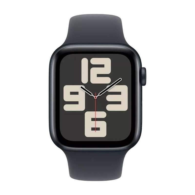 Apple Watch SE GPS 44mm Midnight Aluminium Case with Midnight Sport Band S/M