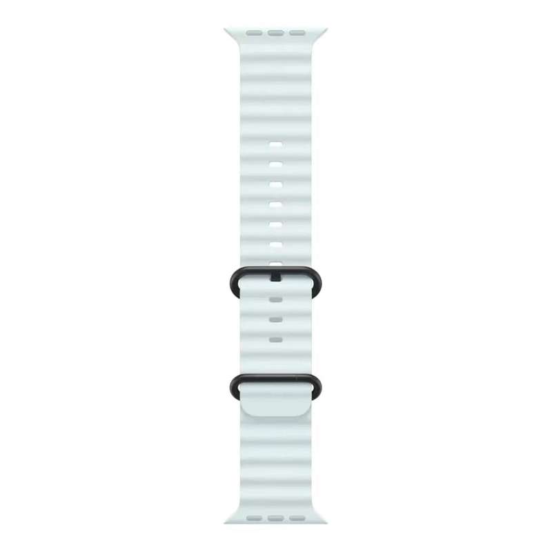 Apple 49mm Ice Blue Ocean Band With Black Titanium Finish MYP83ZM/A