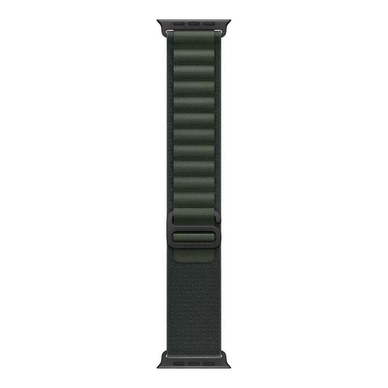 Apple 49mm Dark Green Alpine Loop with Black Titanium Finish Small MYPQ3ZM/A