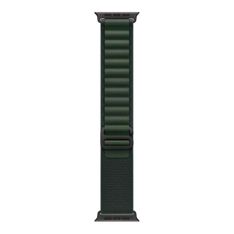Apple 49mm Large Dark Green Alpine Loop with Black Titanium Finish MYPT3ZM/A
