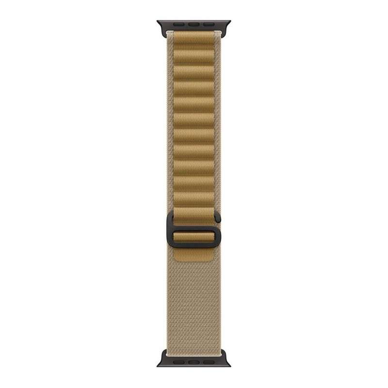 Apple 49mm Tan Alpine Loop with Black Titanium Finish Small MYQ03ZM/A