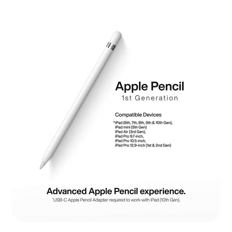 Apple Pencil 1st Generation White MYQW3ZM/A
