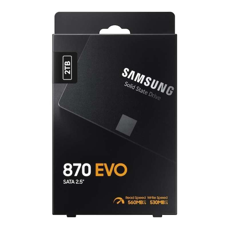 Samsung 870 EVO 2.5-inch 2TB SATA Internal SSD MZ-77E2T0B