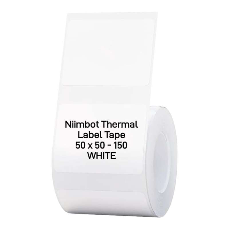 Niimbot NB226 50x50mm Thermal Label White - 150 per Roll