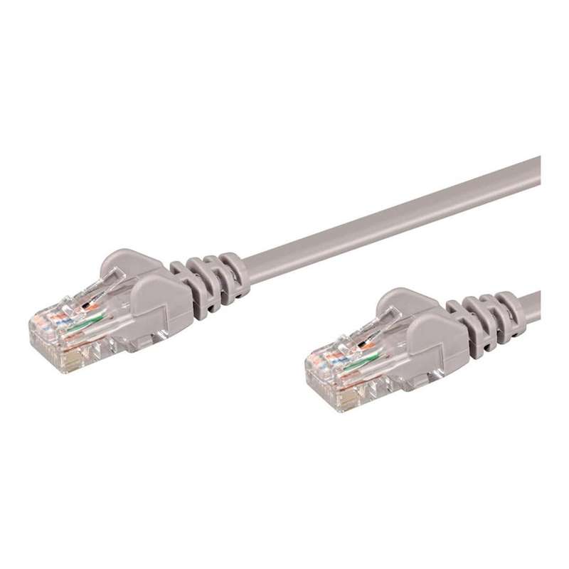 LinkQnet CAT5e Fly Lead RJ45 Ethernet Network Cable 2m NET-CAT5-GY-2M-LQ