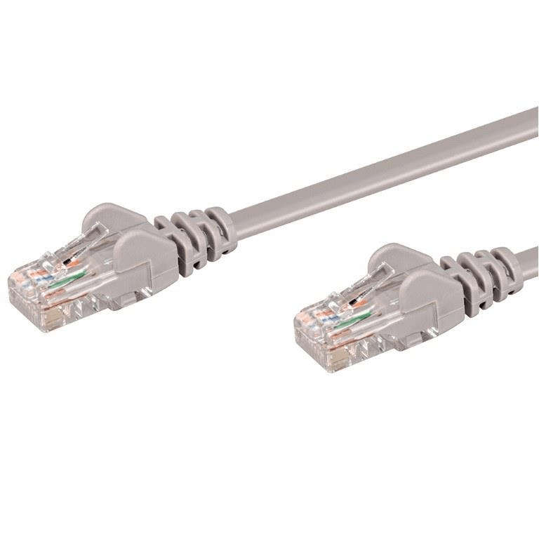 LinkQnet CAT5E Flylead Cable 30m Grey NET-CAT5-GY-30M-LQ