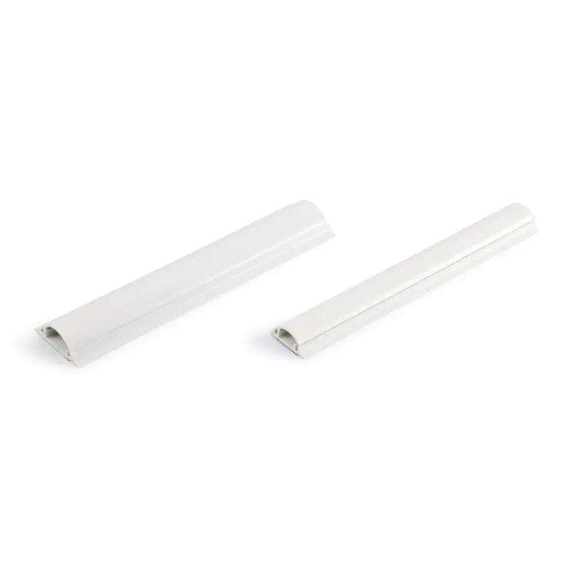 Decorduct Halfmoon Trunking 35MM X 10MM X 2M NET-TRUNK-HMON-35-WH