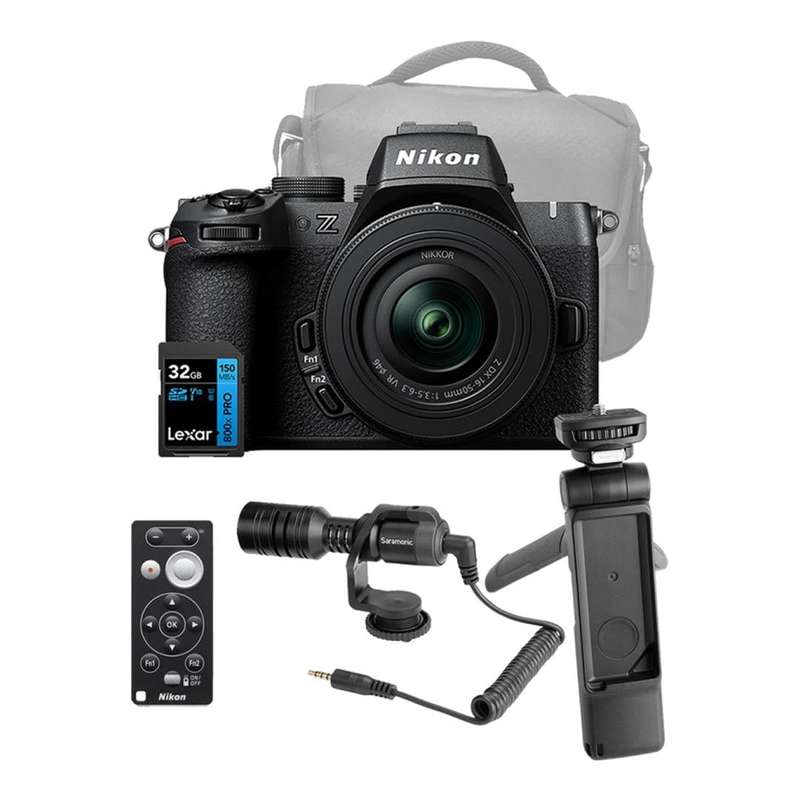 Nikon Z50 II 20.9MP Mirrorless Digital Camera Creator Kit NIILCZ50IIK004