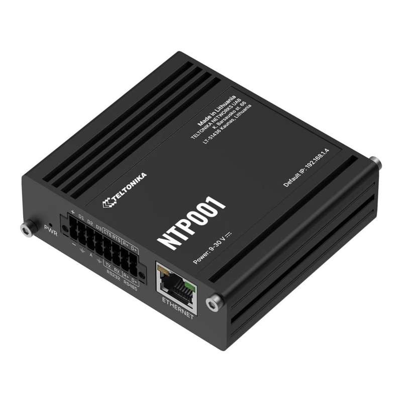 Teltonika NTP001 Industrial Network Time Protocol Server ntp001