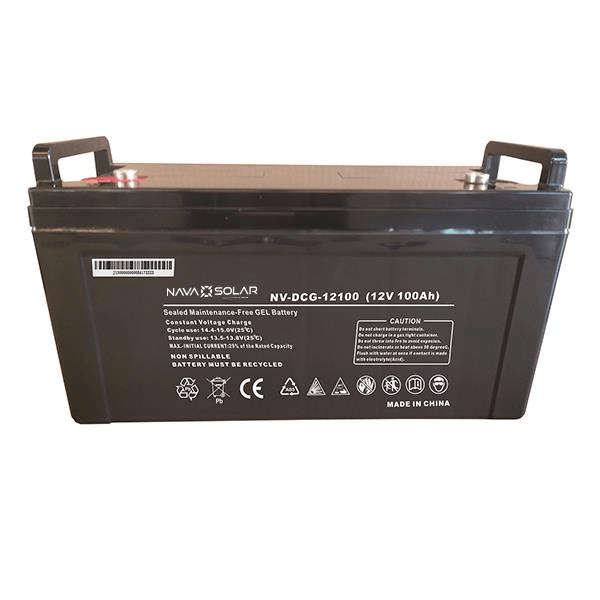 NavaSolar Deep Cycle Gel VRLA 12V 100AH Battery NV-DCG-12100