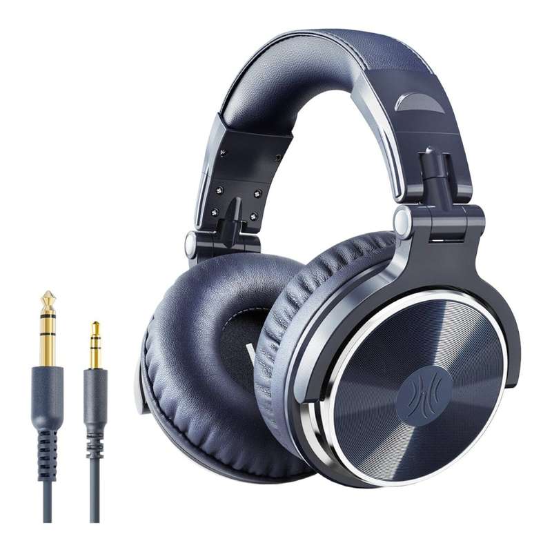OneOdio Pro 10 Professional Wired Headphones Dark Blue