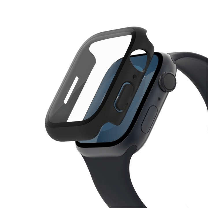 Belkin ScreenForce TemperedCurve 2-in-1 Treated Screen Protector with Bumper For Apple Watch Seri...