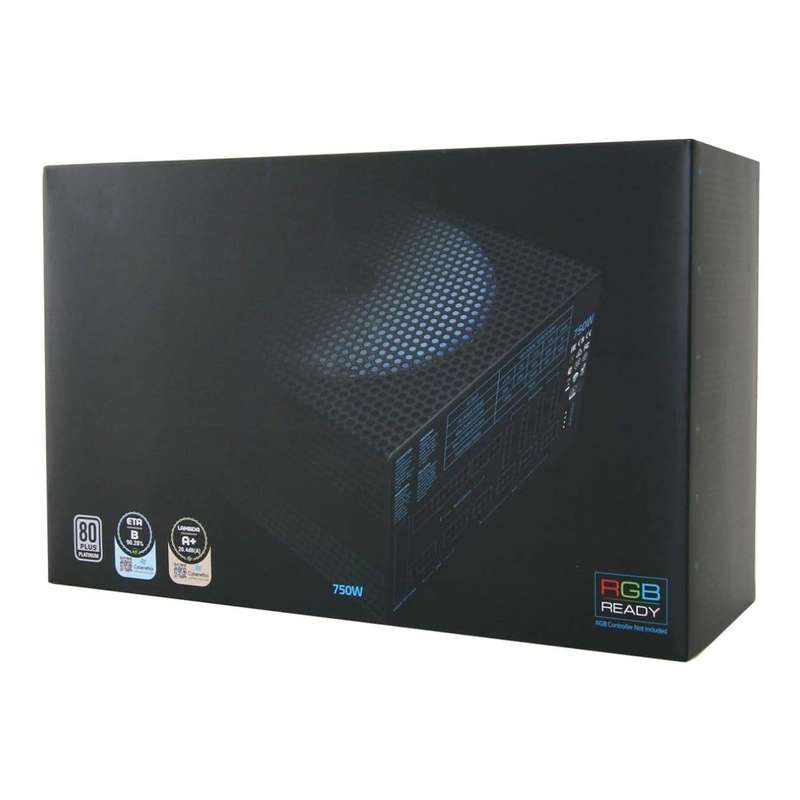 AeroCool Project 7 750W Fully Modular 80 Plus Platinum RGB Ready Power Supply Unit