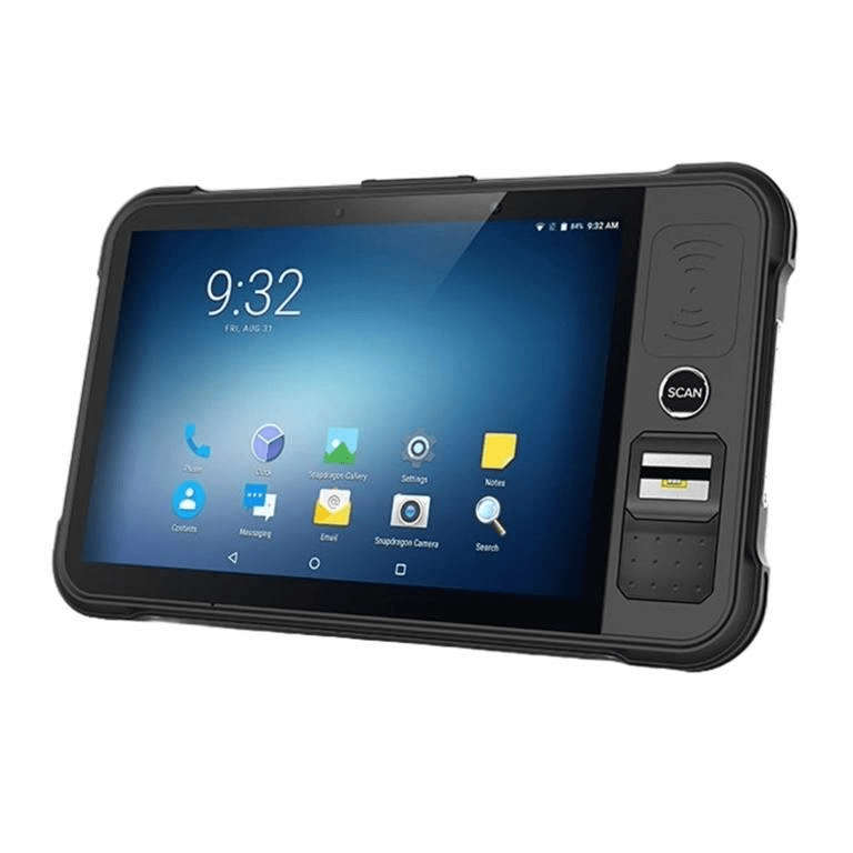 Chainway P80 8-inch 4G Rugged Tablet - 64GB ROM 4GB RAM SE4710 Morpho CBM-E3 Android 13 P80-2SE-N...