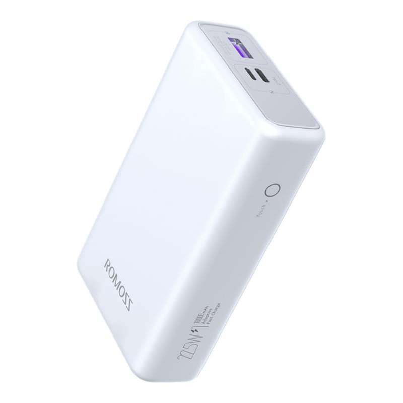 Romoss PAC10 10000mAh 20W Fast Charge Powerbank White PAC10-172-1133H