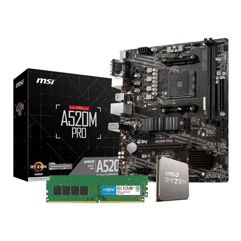 PCBuilder AMD Ryzen 5 PRO 4650G LEVEL UP Core Upgrade Kit PCB_UPK_13