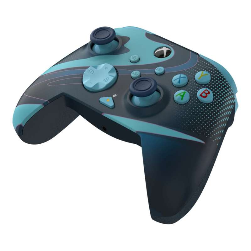 PDP Rematch Controller and Airlite Wired Headset Gaming Bundle Blue PDP-049-026-BTB