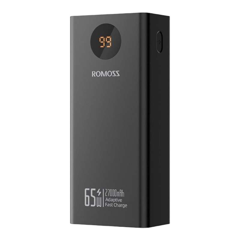 Romoss PEA27S Pro 27000mAh 65W Fast Charge Powerbank Black PEA27-282-2133H