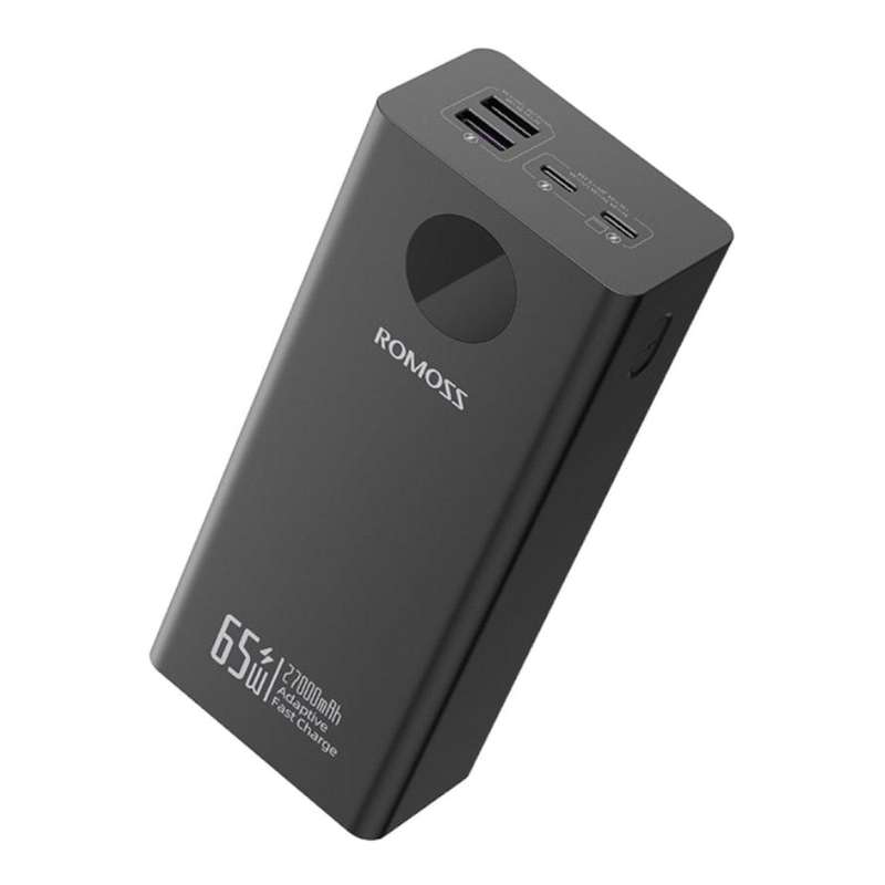 Romoss PEA27S Pro 27000mAh 65W Fast Charge Powerbank Black PEA27-282-2133H