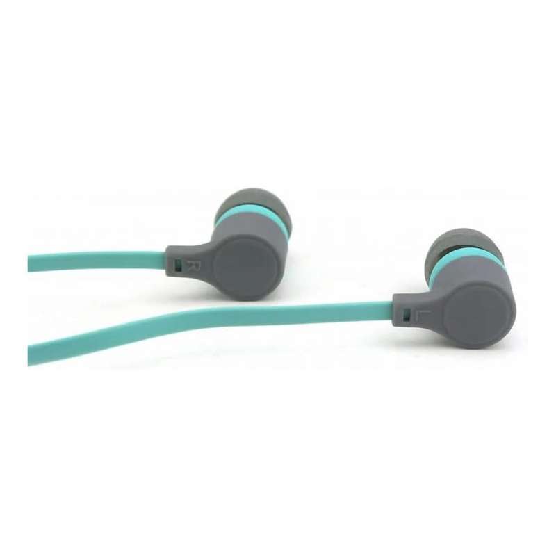Polaroid PEP219TG Tangle Free Wired Earbuds Turquoise