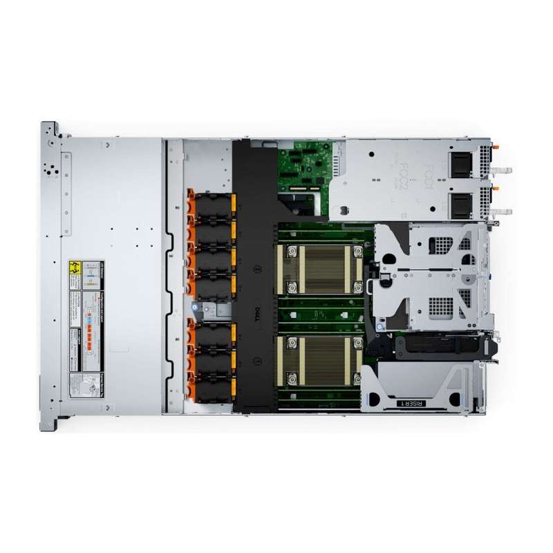 Dell PowerEdge R660XS 1U Rack Server - Intel Xeon Silver 4410Y 2.4TB SAS 16GB RAM