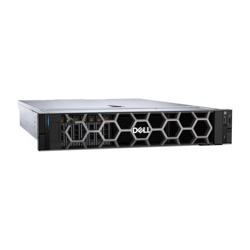 Dell PowerEdge R760XS 2U Rack Server - Intel Xeon Silver 4410Y 16GB RAM 2x480GB SSD 700W PER760XS...