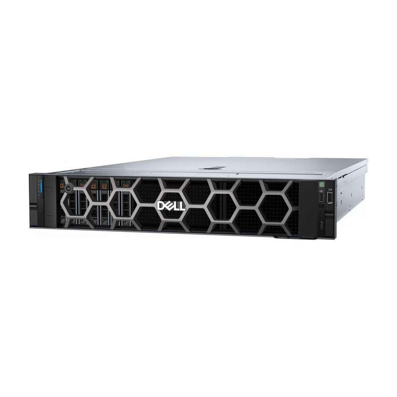 Dell PowerEdge R760XS 2U Rack Server - Intel Xeon Silver 4410Y 16GB RAM 2x480GB SSD 700W PER760XS...