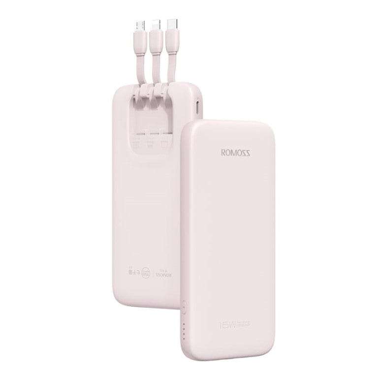 Romoss PHC10 10000mAh 15W Power Bank Pink PHC10-201-6731H
