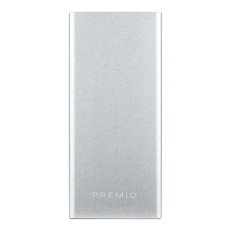 Premio 20,000 mAh Power Bank - Silver PM-9001-SL